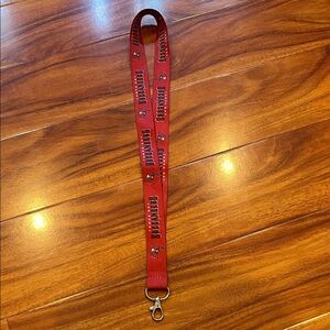 Hillman Tampa Bay Buccaneers Red, black and white Lanyard